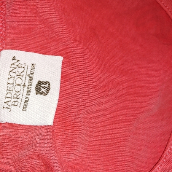 Jadelynn Brooke Sleeveless Deer Tank Shirt XL - Picture 4 of 5